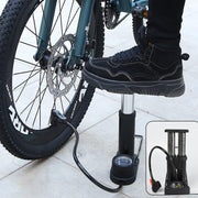 0533 Portable Mini Bike Pumpcycle Pump Foot Activated With Gauge Floor Bicycle Pump  Cycle Pump thumbnail 1
