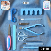 11 In 1 Manicure Pedicure Nail Care Kit Set thumbnail 7