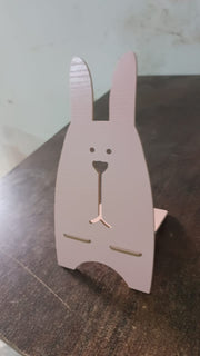 Wooden Cute Lovely Rabbit Design Mobile Stand (1 Pc) thumbnail 6