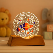 3d Creative Visualization Lamp  Led Night Ligh (1 Pc) thumbnail 1