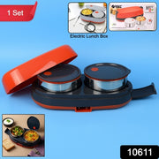 Orbit Electric Lunch Box With Dual Stainless Steel Containers Set thumbnail 7
