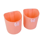 Premium Wall-mounted Toothbrush Holder With Butterfly Design (2 Pc) thumbnail 1