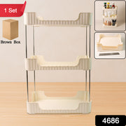 3-tier Multipurpose Storage Organizer Rack Shelf (1 Set) thumbnail 7