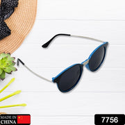 7756 Uv Protected Round Sunglasses Classic Sunglasses For Men  Women Lightweight thumbnail 6