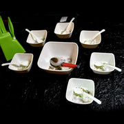 2735 13 Pc Pudding Set Used As A Cutlery Set For Serving Food Purposes And Sweet Dishes And All In All Kinds Of Household And Official Places Etc. thumbnail 4