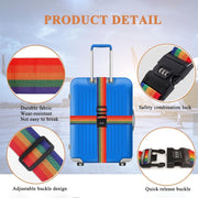 Heavy-duty Rainbow Webbing With 3-digit Code Lock thumbnail 3