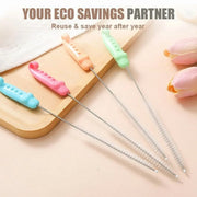 Bottle Spout Cleaning Brush With Ergonomic Handle (1 Pc  22 Cm Long) thumbnail 3