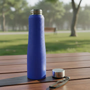 Classic Stainless Steel Water Bottle Blue Color (1000 Ml 1 Piece) thumbnail 5