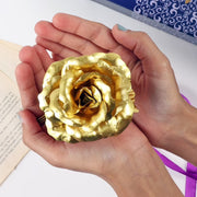 0606 Luxury Decorative Gold Plated Artificial Golden Rose With Premium Box thumbnail 3