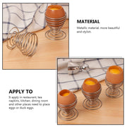 Stainless Steel Spring Egg Cup Holder (1 Pc) thumbnail 2