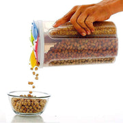 2822 4 Section Storage Containers Airtight Transparent Food Plastic Storage Container thumbnail 2