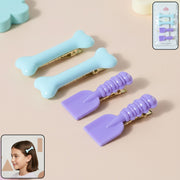 Cute Cartoon Hair Clip Set (4 Pc) thumbnail 1