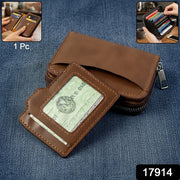 Premium Multipurpose Zip Closure Card Holder Wallet (1 Pc) thumbnail 5