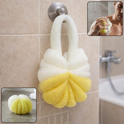Dual Color Soft Mesh Bath Loofah Body Scrubber (1 Pc) thumbnail 1