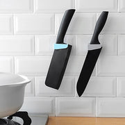 5733 Punch-free Wall Hanging Knife Holder  Stand Knife Holder Kitchen Supplies Tool Holder Insert Knife Shelf Storage Rack (1 Pc ) thumbnail 2