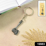 Stylish Axe Shape Metal Keychain (1 Pc) thumbnail 6