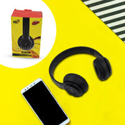 13052 Wireless Headphone Over The Head Bluetooth Headset Foldable Headband Hands-free With Calling Function (1 Pc) thumbnail 4