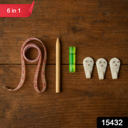 6-in-1 Wall Hanging  Measurement Tool Kit thumbnail 6