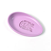 Plastic Soap Dish With Drain Soap Holder Double-layer (1 Pc) thumbnail 4