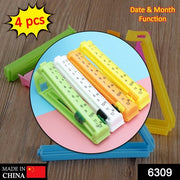 6309 4 Pc Food Sealing Clip Used For Sealing Of Packed Food Stuffs And Items To Prevent Them From Contamination. thumbnail 6