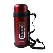 13039 Liter Stainless Steel Water Bottle With Straw Strap  Handle  Vacuum Insulated Thermos Flask Double-walled Coffee Thermos Flask Leak-proof Water Bottle For Sports Fitness Gym (1500ml) thumbnail 4