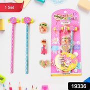 Fun Candy Design Pencil Set With Accessories Set (1 Set ) thumbnail 6