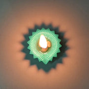 Silicone Diya For Diwali Attractive Design Colourful Diya Combo (Mix Design 1 Pc) thumbnail 2