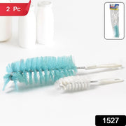1527  Multi Purpose Long Handle Bottle Cleaning Brush For Swabs Jars Bottles Thermos Containers Sinks Dish Bowls thumbnail 5