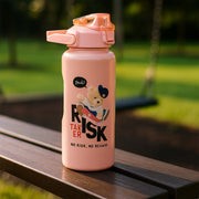 Cartoon Printed Water Bottle - (3 Pc  Set) thumbnail 4