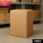 Heavy-duty Brown Box For Product Packing (26x20x12 Cm  1 Pc) thumbnail 4