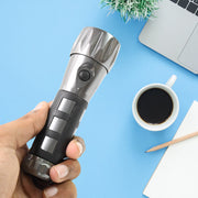 Aluminium Ledxenon Rubber Grip Handtourch (31.5v Aaa Batteries  Not Included) thumbnail 3