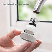 1589 Rotatable Splash Proof 3 Modes Water Saving Nozzle Filter Faucet Sprayer thumbnail 3