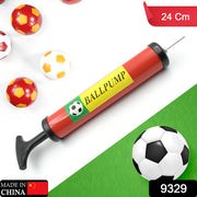 9329 Inflator Air Ball Pump Soft Bouncing Ball Development Kids Toy Sports Plastic Pump For Soccer Basketball Football Volleyball Ball (24 Cm) thumbnail 6