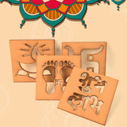 Wooden Decorative Cutouts (Mix Design  4 Pc) thumbnail 3