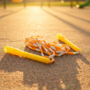 Yellow  White Beaded Skipping Jump Rope (1 Set) thumbnail 5