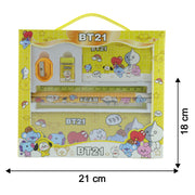 Premium Cartoon Printed Pencil Box Stationery Set (1 Pc) thumbnail 4