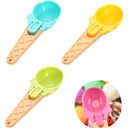 5509 Ice Cream Spoons 2pcs Plastic Water Melon Scoopers With Trigger Dipper And Adults For Summer Party Ice Cream Scoop Food Serving Spoon Kitchen Tools Ice Cream Digging Spoon Household Spoons Cupcake Spoons Aps Fruit Ball Player (2 Pc) thumbnail 6