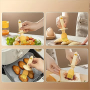 2 In 1 Oil Dispenser Bottle With Silicone Basting Brush (1 Set) thumbnail 3