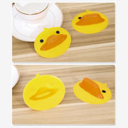 Cute Duck Shape Silicone Hot Pot Holder (2 Pc) thumbnail 4