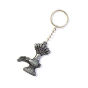 Premium Metal Shiva Lingam With Naag Religious Keychain (1 Pc) thumbnail 1