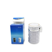 7932 Car Cupholder Travel Ashtray With Lid And Led Light Portable With Blue Led Light Ideal Decorative Cigar Ash Bucket Cigarette Ashtray Car Waste Bin thumbnail 3