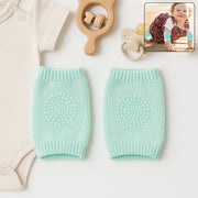 Mint Green Toddler Wool Knit Leg Warmer (Knee Guard) thumbnail 1