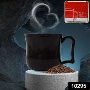 Premium Plastic Coffee  Tea Cups  Mug With Handle (1 Pc  With Color Box  Black) thumbnail 7