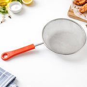 B-grade Big Size Fine Mesh Kitchen Strainer With Strong Handle Grip (1 Pc) thumbnail 1