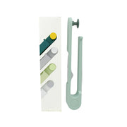 1435 Wall Mounted Towel Holder Rack With One Round Hook  Multifunctional Towel Rack Plastic Cloth Storage Rack For Home Use (1 Pc) thumbnail 3