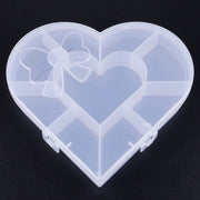 Heart-shaped Plastic Bead Storage Organizer Box (1 Pc) thumbnail 6
