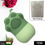 7234 Ice Roller For Face Massage  Eye Anti-leak Silicone Ice Face Roller Ice Mould With Cleansing Brush Ice Facial Roller For Eliminate Edema  Calm Skin Shrink Pore Women Skin Care thumbnail 6