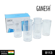 Ganesh Classic Glass Set Of-6 (Each Glass 350ml) thumbnail 6