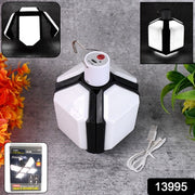 Foldable Camping Light Usb Rechargeable Led Lamp With Hanging Hook (1 Pc) thumbnail 4