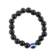 Elegant Dual-tone Crystal Beaded Stretch Bracelet (1 Pc) thumbnail 4